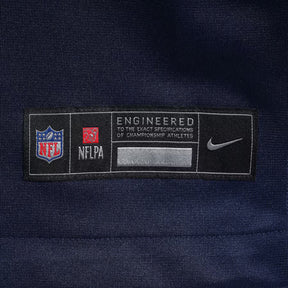Drake Maye #10 New England Patriots NFL Game Jersey - Azul