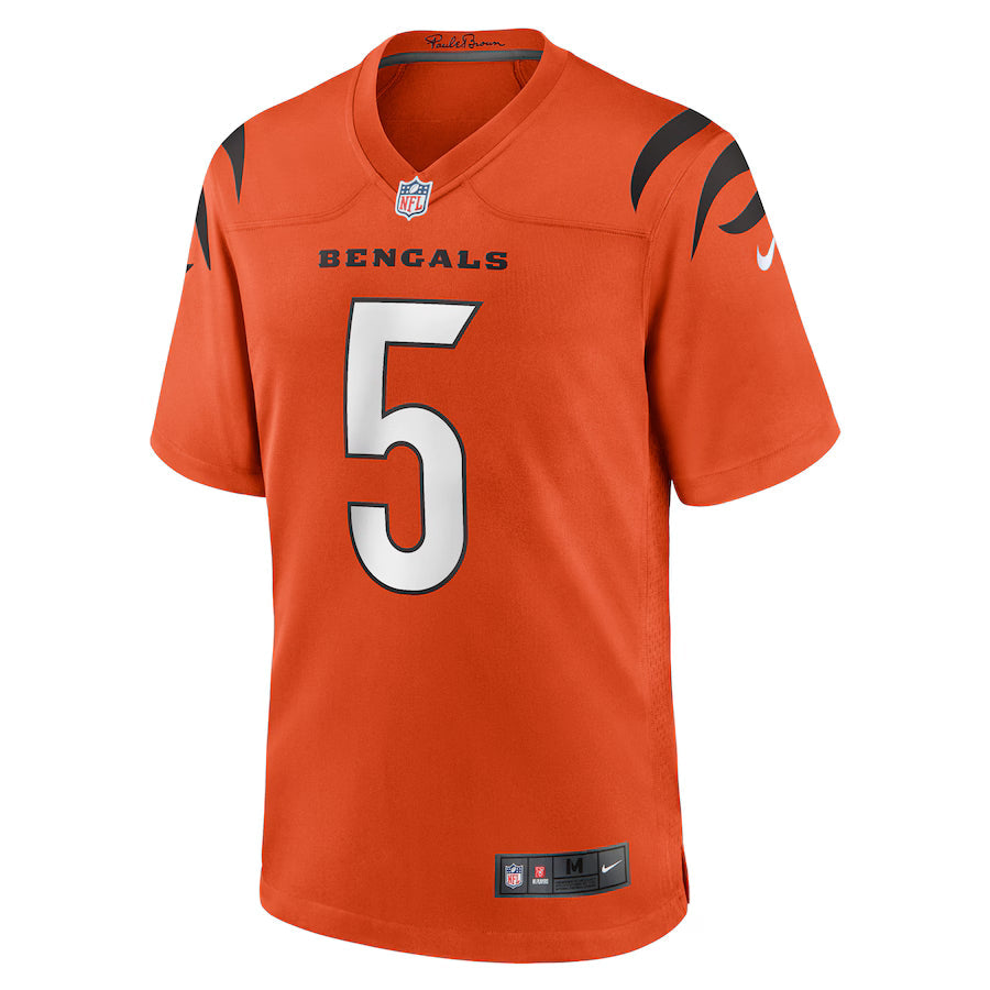 Cincinnati Bengals Tee Higgins NFL Jersey - Laranja