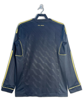 Camisa Real Madrid 11/12 II Away Manga Longa - Versão Retrô